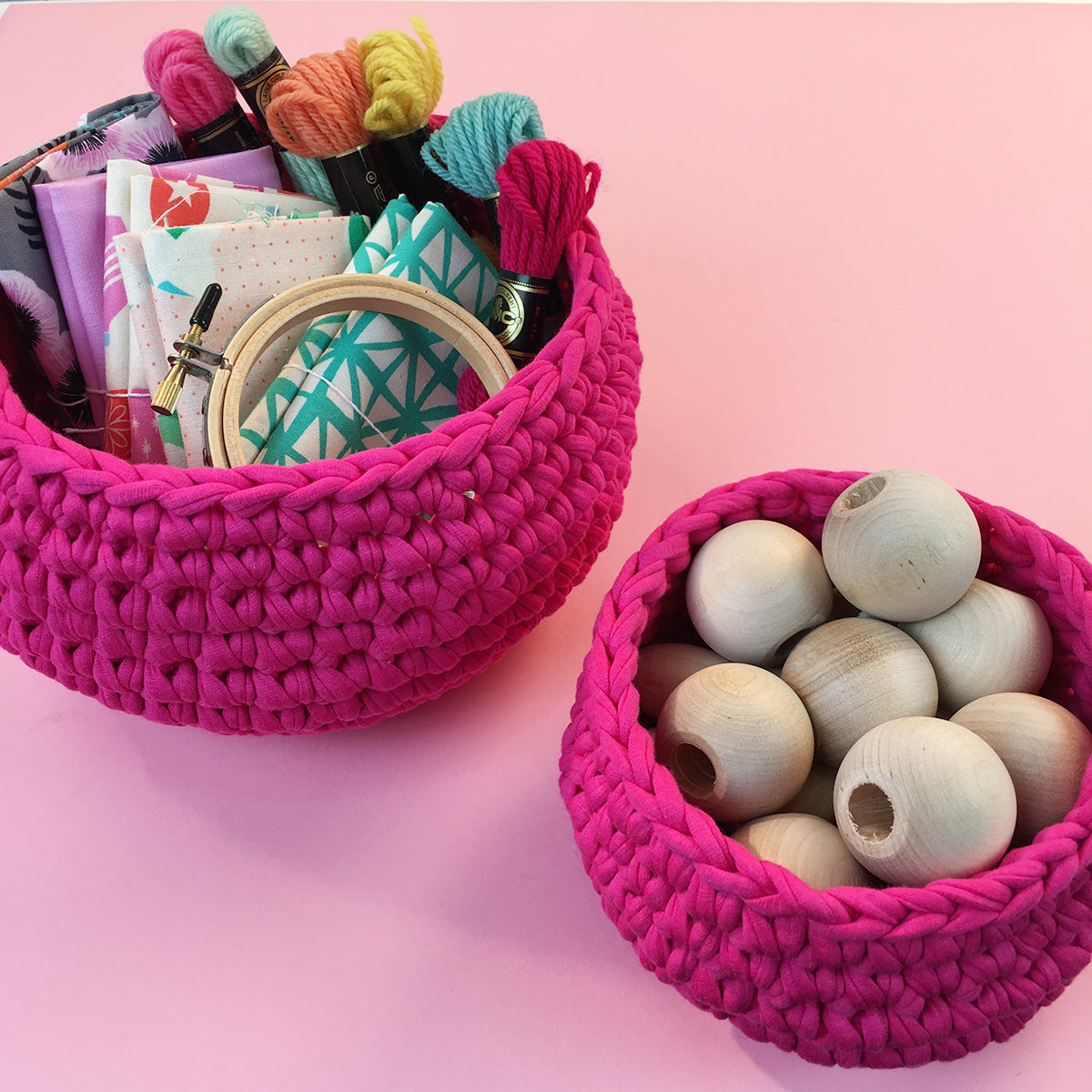 Crochet 101: Nesting Bowls Past Workshop Brooklyn Craft Company