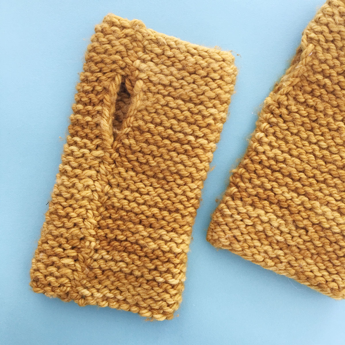 FREE! Total Newbie Fingerless Mitts Knitting Pattern Pattern Brooklyn Craft Company