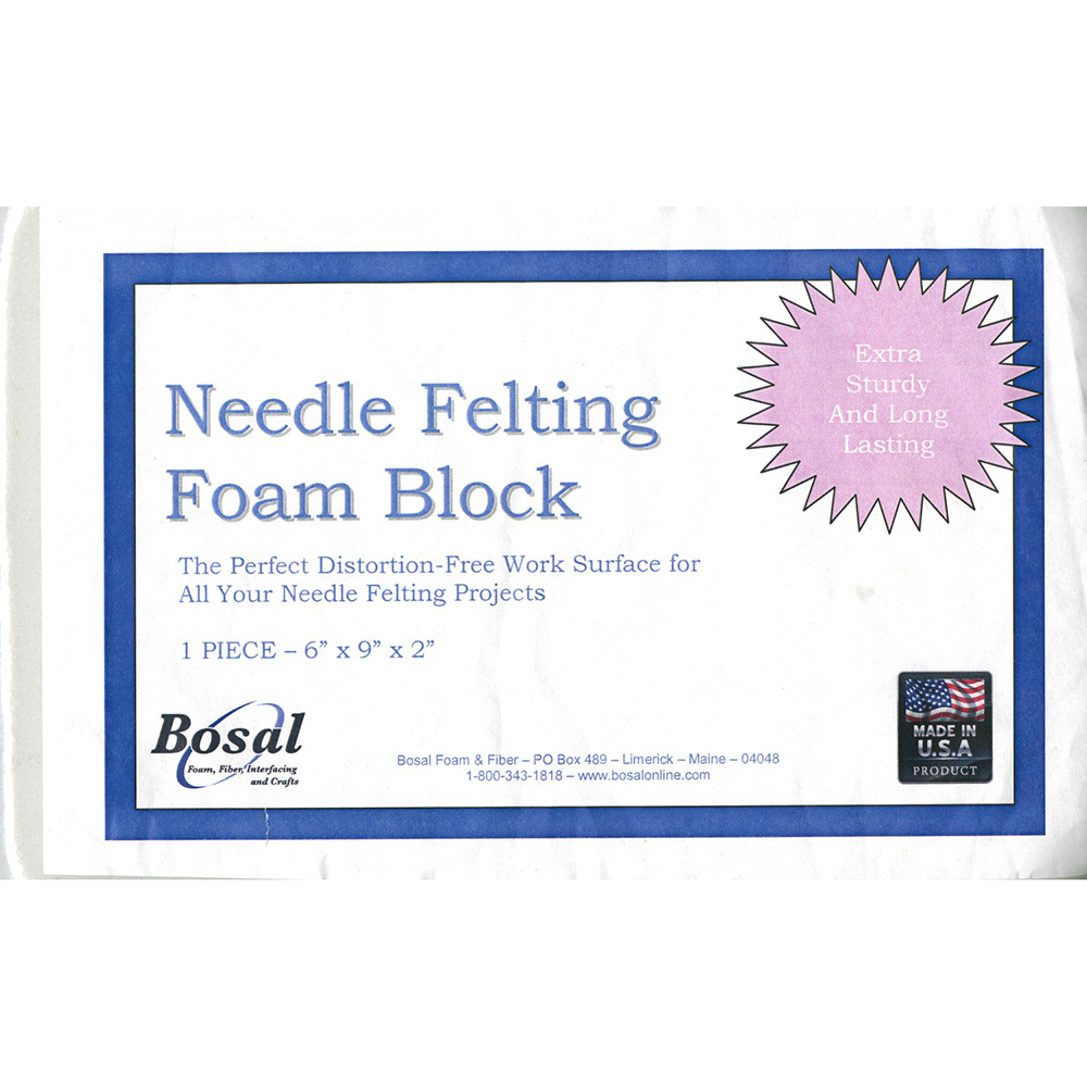 9 x 6 x 2 inch Felter's Foam Mat Tools Bosal Foam & Fiber