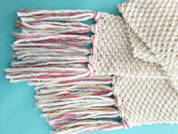 FREE! Epic Fringe Scarf Knitting Pattern Pattern Brooklyn Craft Company