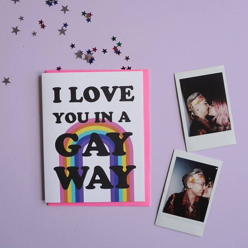 Gay Way Card Greeting Cards Ash + Chess