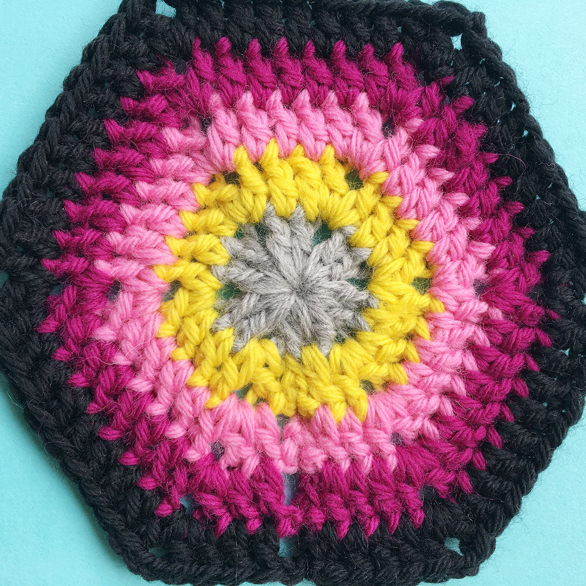 VIRTUAL WORKSHOP: Crochet Hexagon Motifs Past Workshop Brooklyn Craft Company