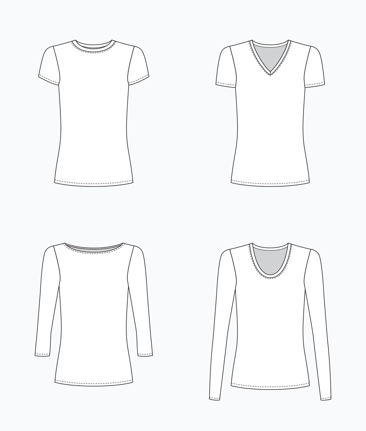 Lark Tee Pattern Pattern Grainline Studio