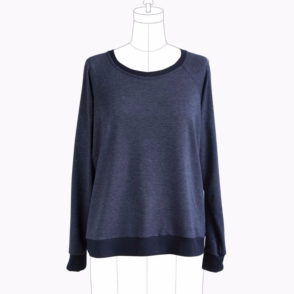 Intro to Garment Sewing: Cozy Sweatshirt Past Workshop Brooklyn Craft Company