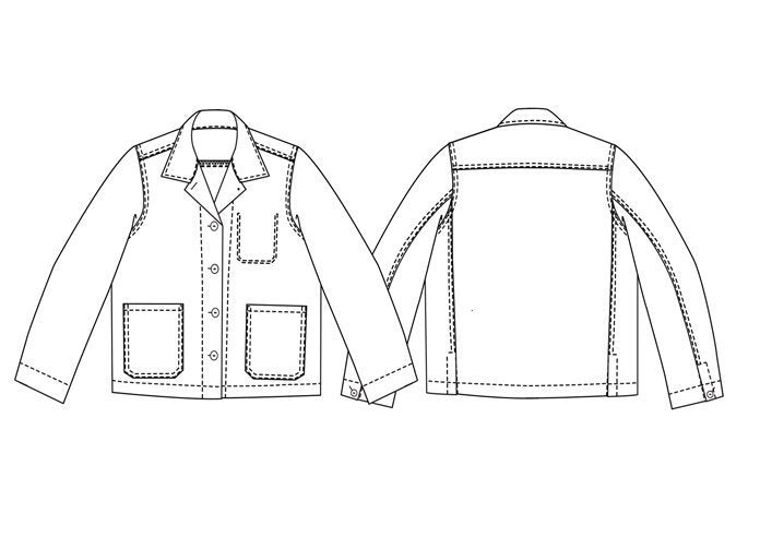 Ottoline Jacket Pattern Pattern Merchant & Mills
