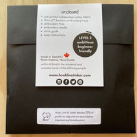 Release the Kraken Embroidery Kit Kit Hook, Line & Tinker