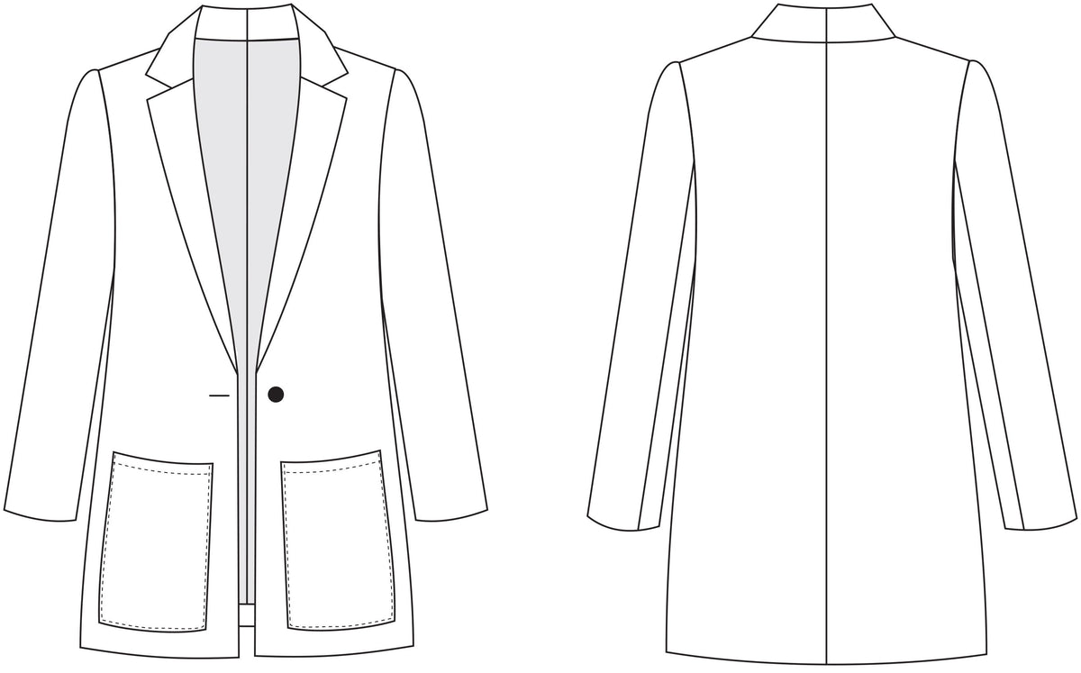 VIRTUAL 5-WEEK SEWING COURSE: Heather Blazer + Chandler Pants Past Workshop Brooklyn Craft Company