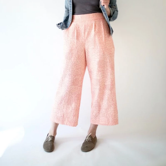 Sew Wide Leg Pants (Weekday Intensive) Past Workshop Brooklyn Craft Company