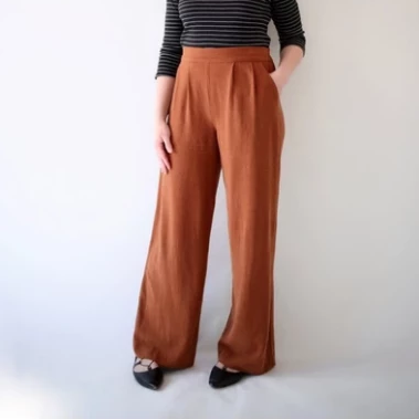 Sew Wide Leg Pants (Weekends) Past Workshop Brooklyn Craft Company