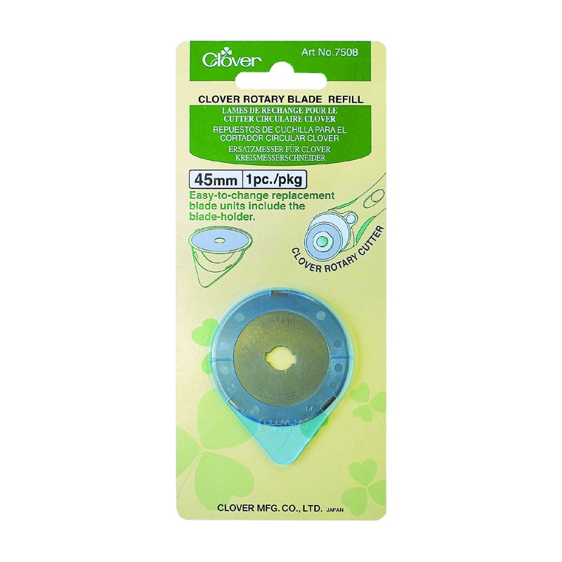 45mm Rotary Cutter Blade Refill - 1 pack Tools Clover