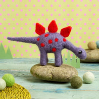 Stegosaurus Mini Felting Kit Kit Hawthorn Handmade