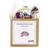 Crafty Bitch Cross Stitch Kit Kit The Stranded Stitch