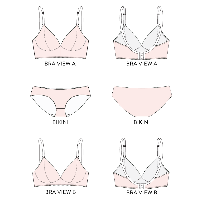 VIRTUAL WORKSHOP: Sew a Watson Bra Past Workshop Brooklyn Craft Company
